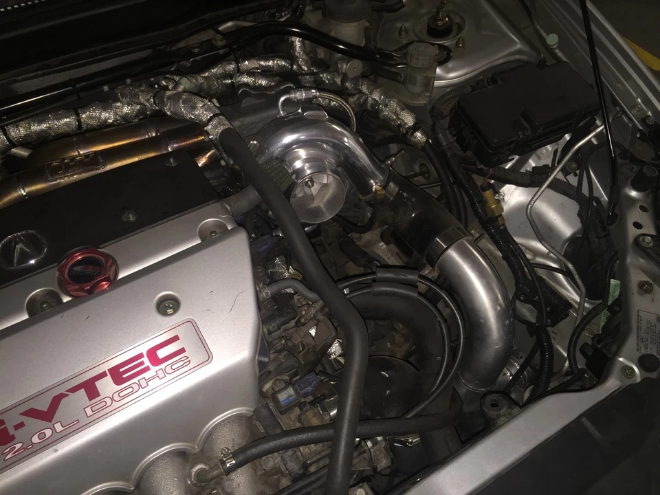 Kit turbo montaje lateral UPP 02-06 Acura RSX serie K Foto 2 de 3