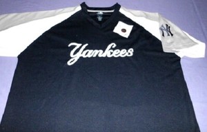 yankees v neck jersey