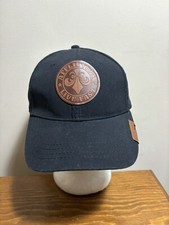 NWT Affliction Hat Leather Canvas Patch Hat A...
