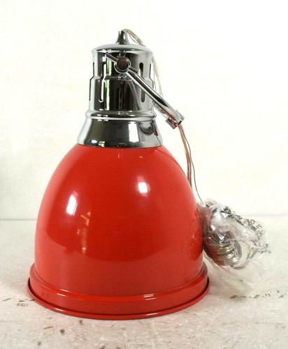 Golden Lighting 3602-S CH-RD Red Duncan Single Light 8-7/8" x 7-1/2" Pendant - Picture 2 of 6