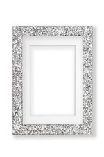 Image of Mounted Glitter Range Photo Frame Sparkling Glitter Effect Picture Photo Frame