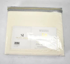 Sweet Home Collection Ivory 4 Piece Sheet Set Full Size 1800 Thread Count