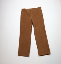 Vintage 70s Streetwear Mens 36x30 Faded Flared Wide Leg Corduroy Chino Pants USA
