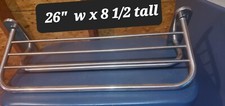 MASTER TOWEL RACK 26"x8.5"x10" POLISH TO MIRROR FINISH M-16 