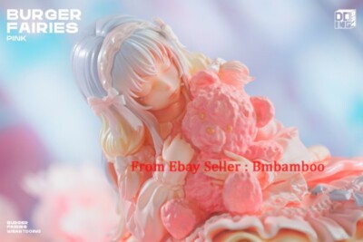 Weartdoing Burger Fairies Pink The Sleeping Beauty Resin Statue