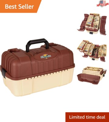 Hip Roof Fishing Box Outdoors 2059 Hip Roof 7-Tray Tackle Box 61