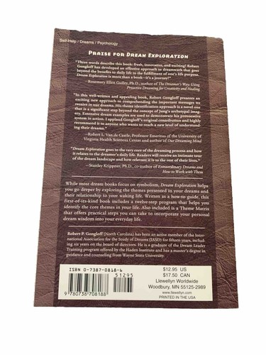 Dream Exploration: A New Approach by Gongloff, Robert P. Paperback Book The Fast - Picture 2 of 4