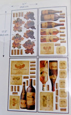 RoomMates 56 Peel and Stick Wall Decals Bottles Stickers Kitchen Bar Den Decor