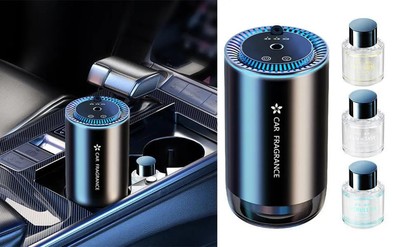 Car Air Cleaner Fragrance Aroma Oil Diffuser Smart Vent Air Freshener Perfume