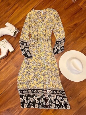 two piece boho maxi dress Chic YC Women's Floral Print Two-Piece Maxi Dress Summer Boho Ruffled Crop Top and Tiered Skirt Set Blue / L