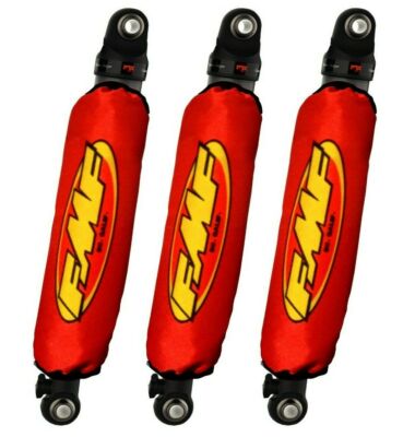 ''Neue rote Stoßdämpferabdeckungen passend für Honda TRX 250-300-400 R-SE...