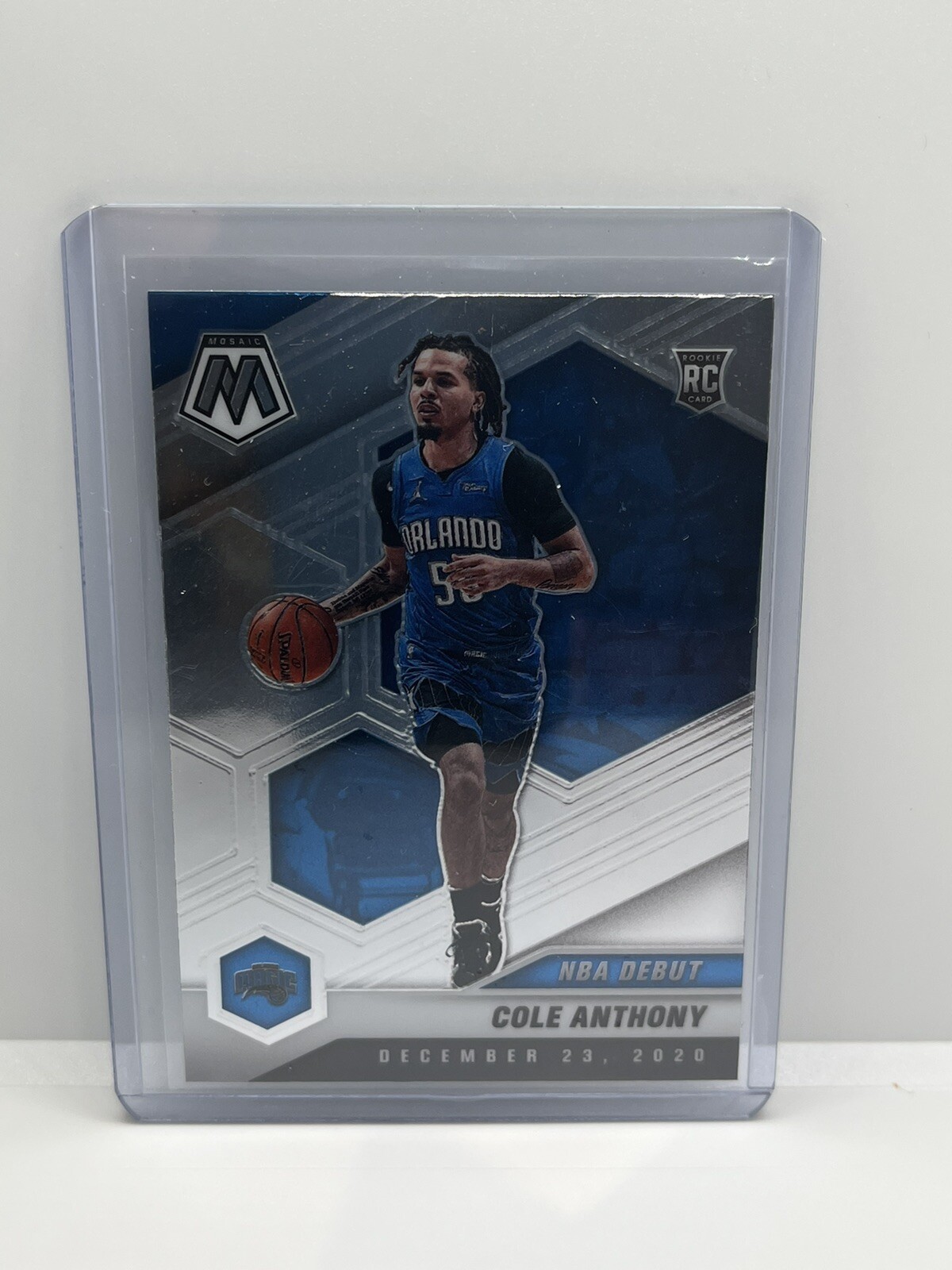 Cole Anthony 2020-21 Panini Mosaic Basketball RC #268 NBA Debut Magic Rookie