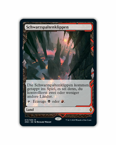 Magic the Gathering Zendikar Rising Expeditions Box-Topper - Artwork Cards DE - Bild 14 von 31