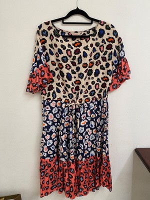 gorman leopard trinity dress
