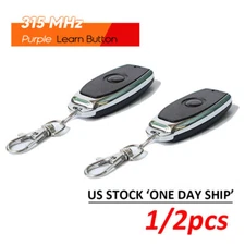 1 Button 139.53985D Garage Door Opener 315MHZ Remote Control For 370LM