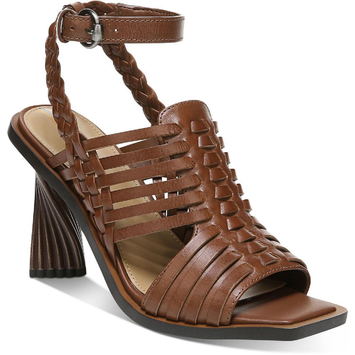 Sam Edelman Womens Holland Leather Square Toe Huarache Heels Shoes BHFO  0724 | eBay
