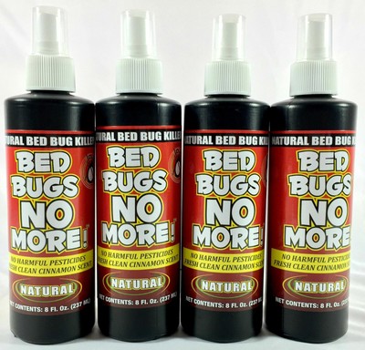 4 Bed Bugs No More Natural Insect Killer Bedbugs 8oz Pump Spray 643665989787 Ebay