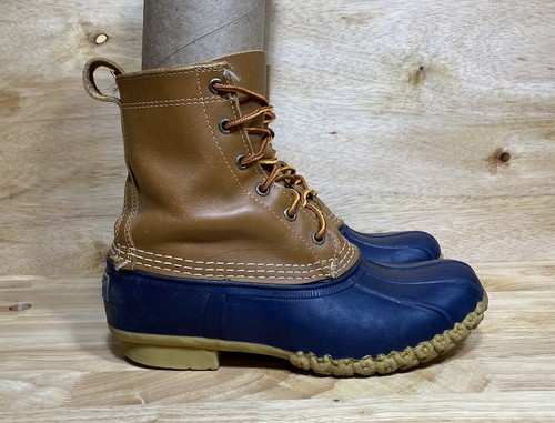 LL Bean Womens 8 Bean Boots Duck Rubber 