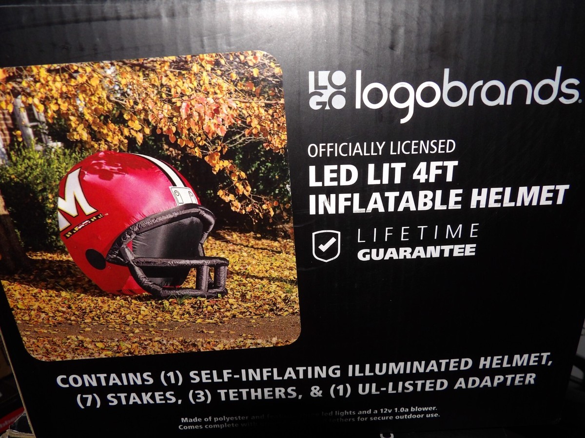 Logo Brands Officially Licensed 4' Inflatable Team Helmet (Maryland  Terrapins)