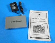 New Jersey QRP PSK-80 Warbler PSK31 Transceiver and Manual