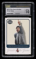 2001 Fleer Greats of the Game Jim Valvano # 38 CSG 10 GEM MINT
