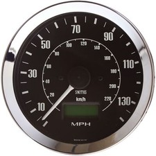 Smiths Classic Speedometer Electronic Programmable 0-140 MPH / 0-220 KMH 100mm
