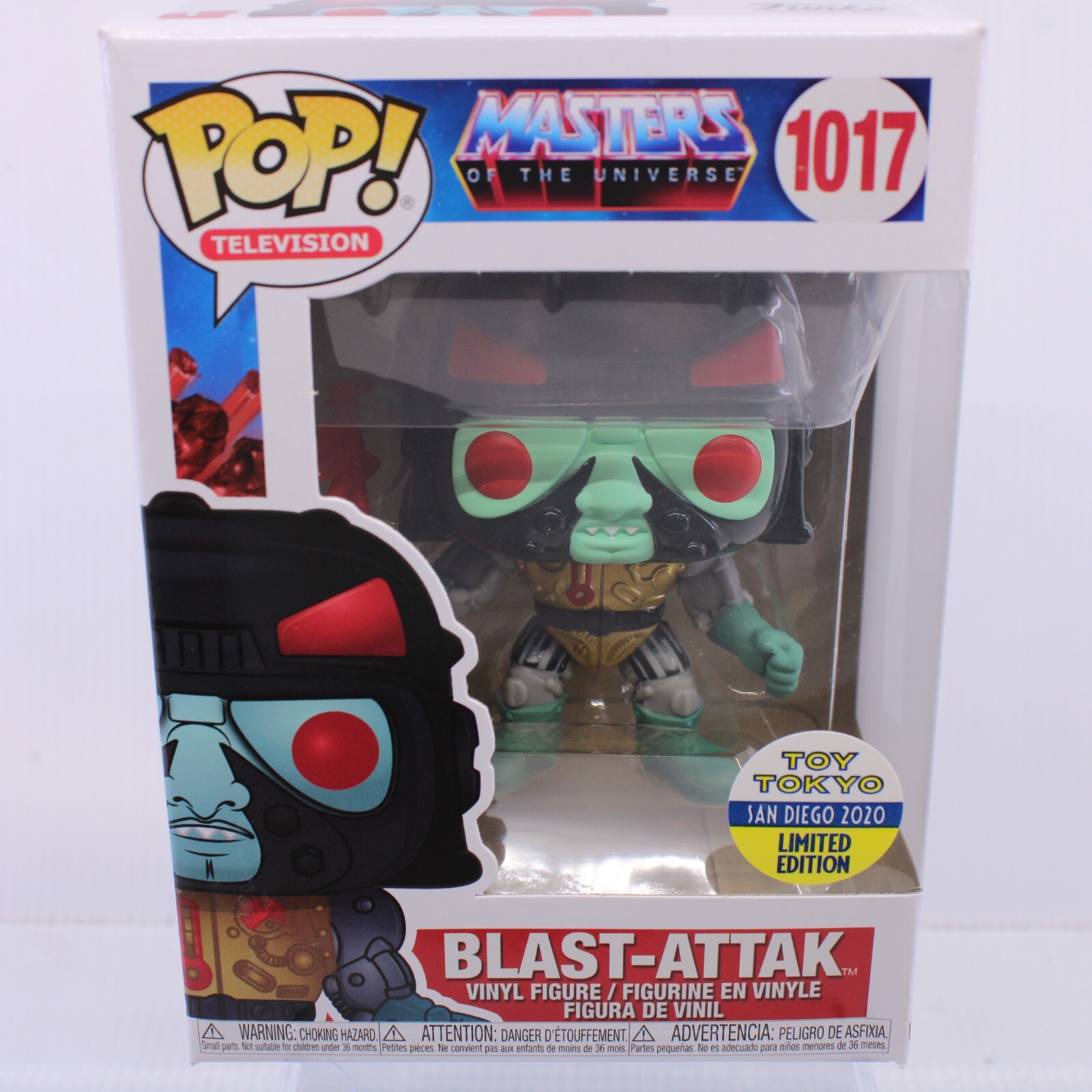 F2 Funko Pop Motu Masters Blast-Attak Toy Tokyo Exclusive Vinyl Figure 1017