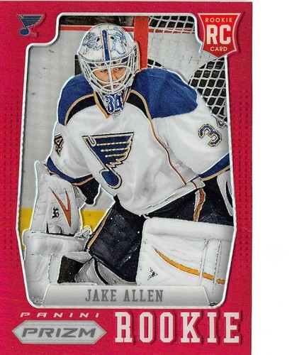 2012-13 Panini Prizm Red #93 Jake Allen /50 - Picture 1 of 2