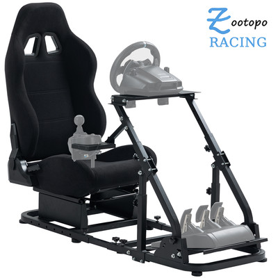 Zootopo Racing Simulator Cockpit Stable Stand or Seat Fit Logitech G920 G923 G29