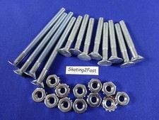 12 New Mounting Bolts  Nuts Kit Quad Roller Skates Speed Jam