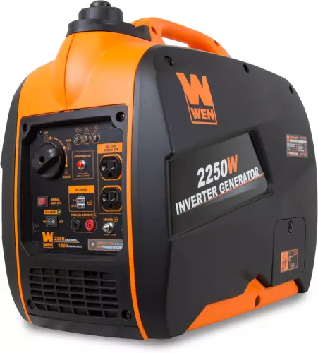 WEN 2,250-Watt Super Quiet Portable Gas Powered Inverter Generator, Lightweight