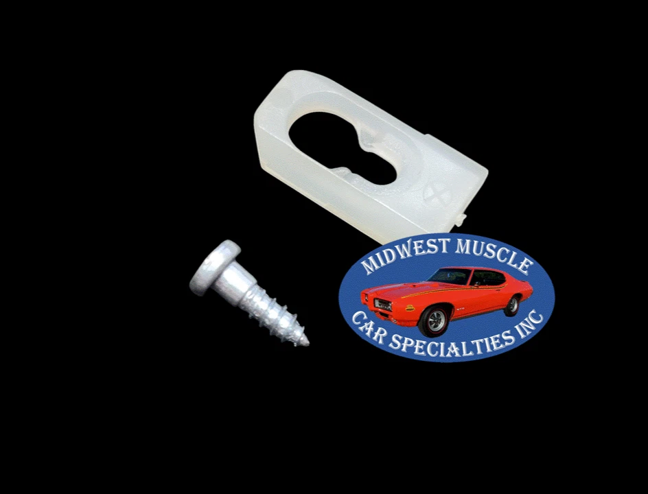 20 GM Chevy Oldsmobile Pontiac Vinyl Top Molding Moulding Trim Clips Studs BK - Image 2 of 4