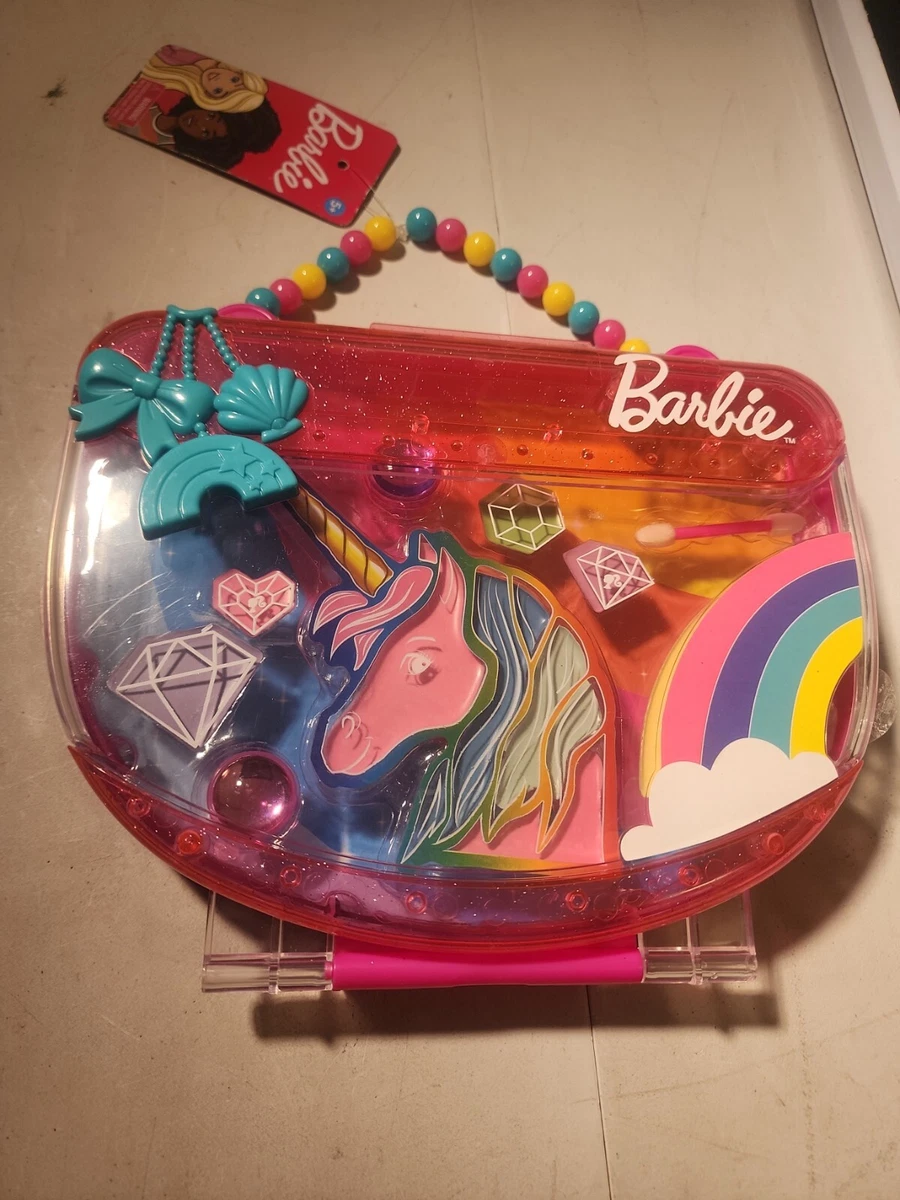 Barbie Purse Perfect Makeup Case 9 Pieces Ages 5 Unicorn eBay