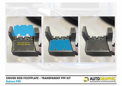Subaru Prodrive P25 PPF Kit for Footplate for Carbon Plate | eBay