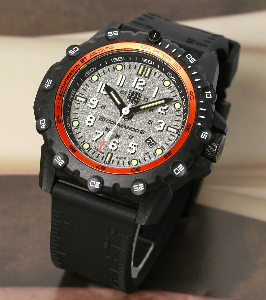 Genuine Luminox 3301 Commando Frogman Quartz Watch Men