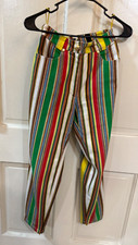 Vintage Versace Jeans Couture Women Striped Jeans / Pants 26