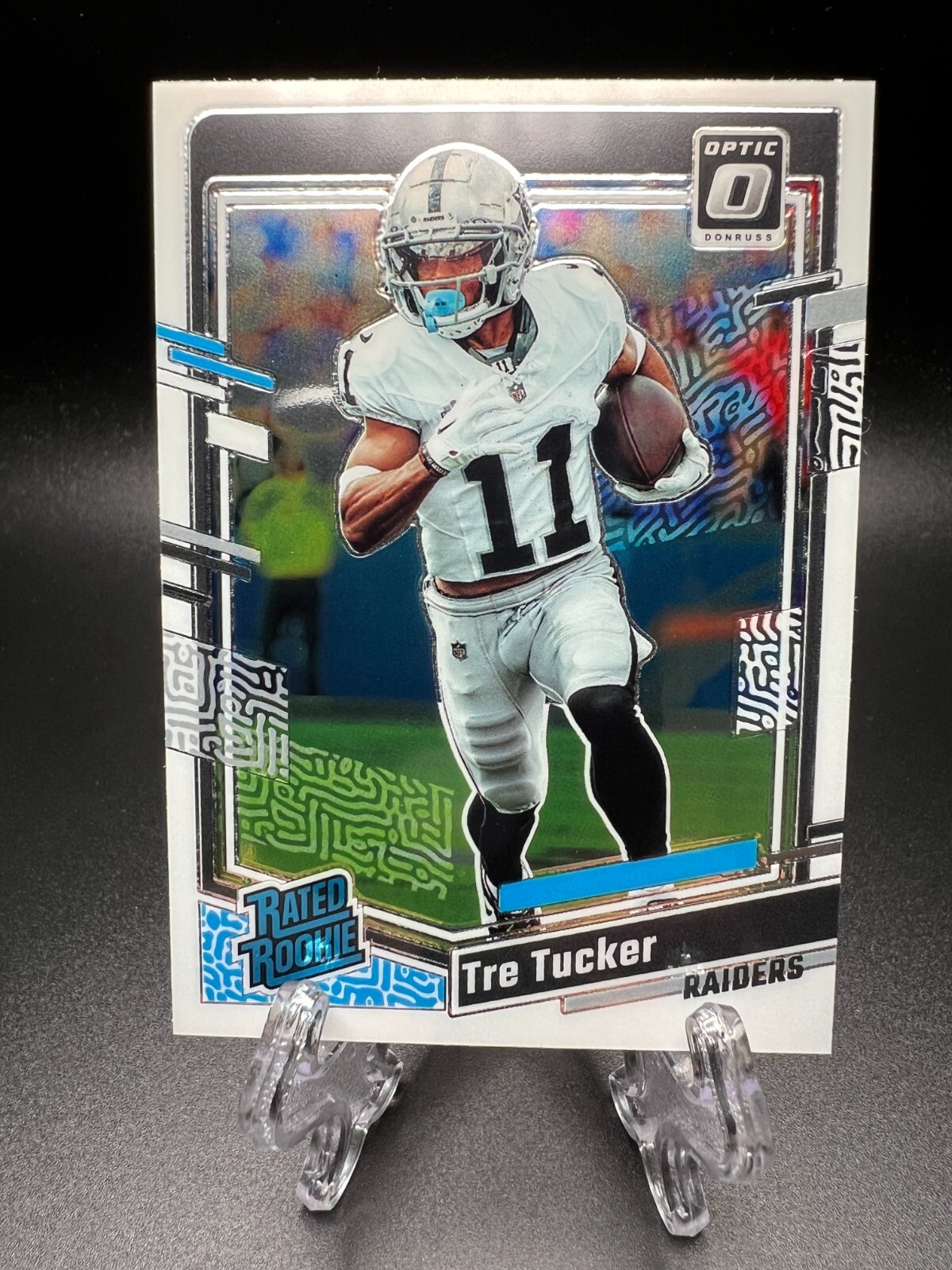 2023 Panini Donruss Optic - Rated Rookie #261 Tre Tucker (RC) Raiders