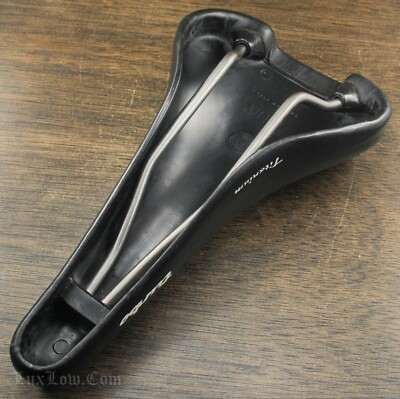 Selle Vélo Vintage Selle Italia Turbo Triathlon - Italie 1985 - Blanche - Occasion