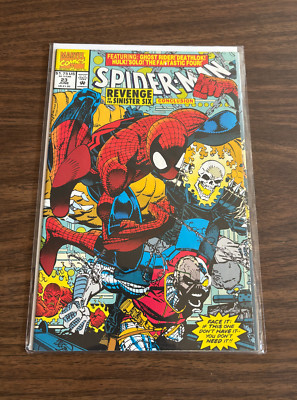 Spider-Man #23 (June 1992, Marvel) Revenge of the Sinister 6 Conclusion