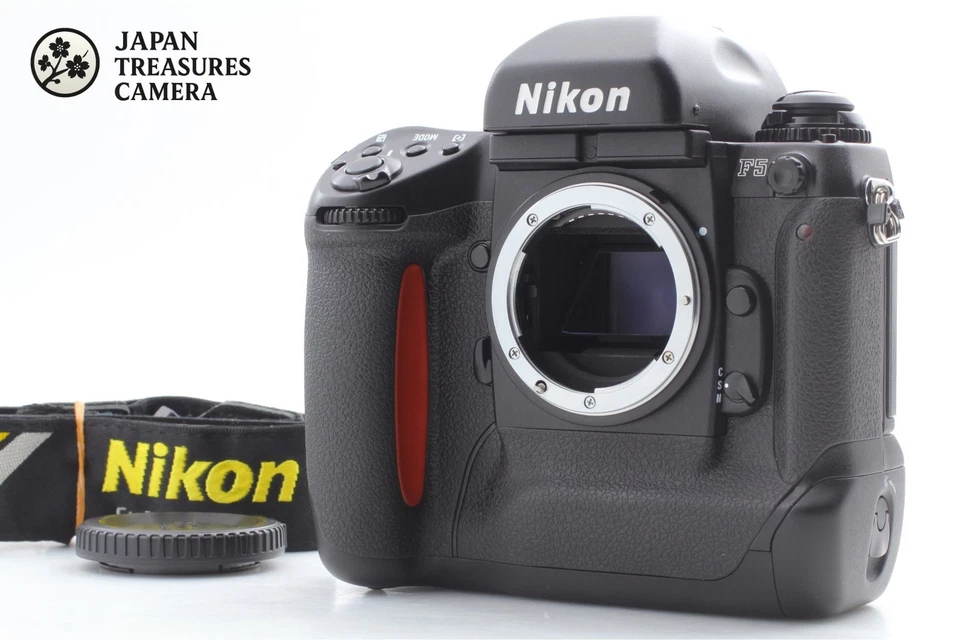 *Fast unbenutzt mit MF-27 Datenrückseite* Nikon F5 analoge Spiegelreflexkamera 35 mm Gehäuse aus Japan - Bild 4 von 4