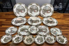 Johnson Brothers Friendly Village China Damaged / Repair / Mosaic Craft Lot