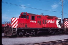 CP Rail Canadian Pacific GP9 8492 - 3/4  roster view - 1980    12/25 P15-9
