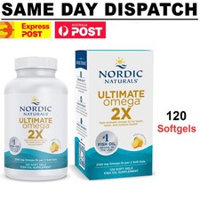 Nordic Naturals Ultimate Omega 2x Fish Oil 2150 mg 120 SoftGels EPA & DHA