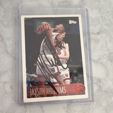Topps Jayson Williams Autographed Card #140 New Jersey Nets