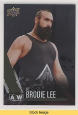 2021 Upper Deck AEW All Elite Wrestling Rainbow Foil Mr Brodie Lee #60 READ 0qr0