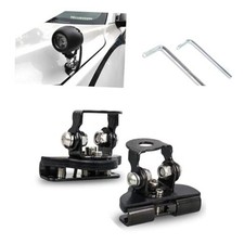 Pack-2 Car Hood LED Light Base Mounting Bracket, Wide-Angle Adjustable Grille