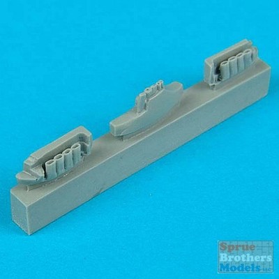 QBT72047 1:72 Quickboost  Fw 190A-3 Exhausts (TAM kit) #72047