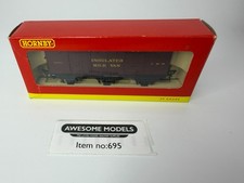 HORNBY R6242B LMS SIX WHEEL INSULATED MILK VAN 38551 IN LMS CRIMSON LIVERY