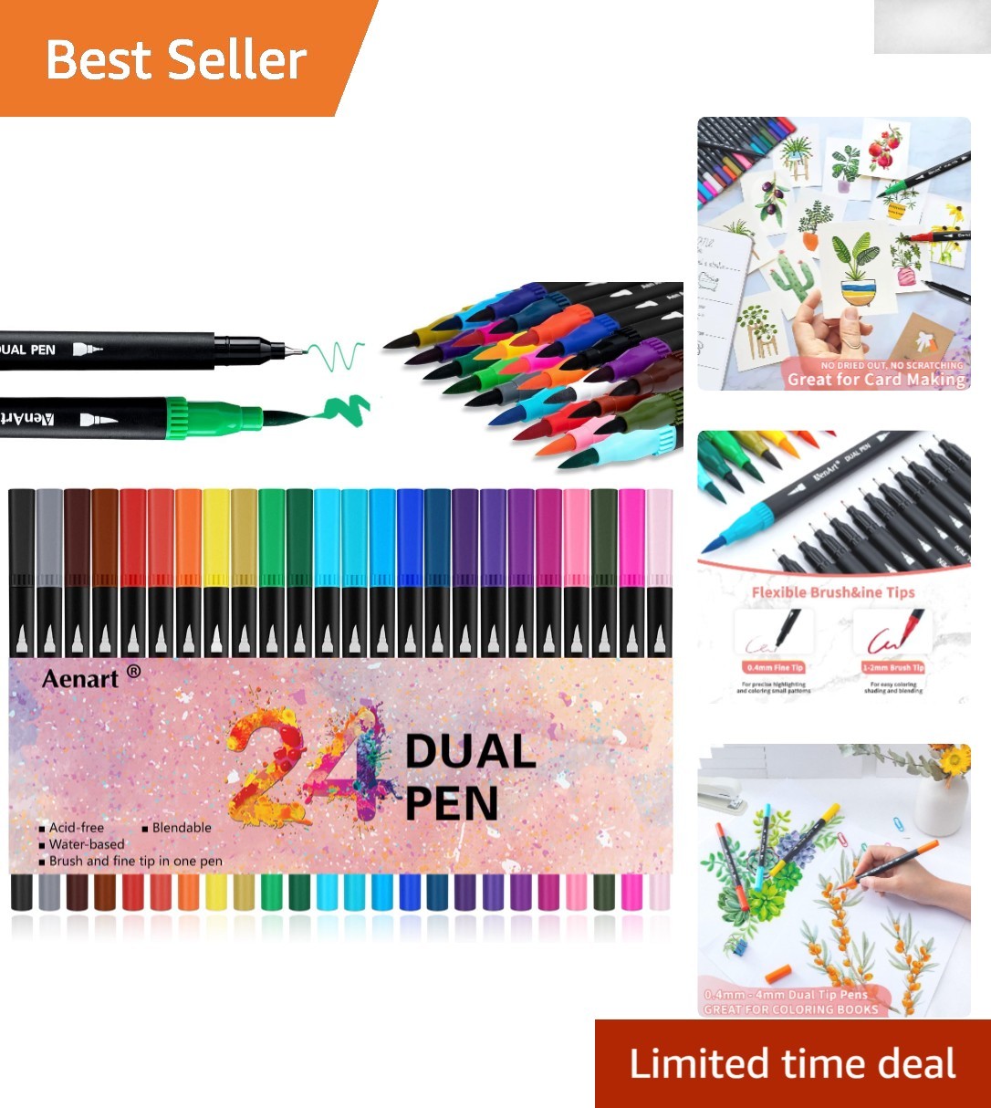 - 24 Colors For Hand Lettering & Drawing