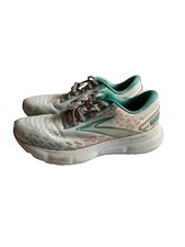 Brooks Glycerin 20 Women  s Running Shoes Size 10 B White Gray Teal Athleisure